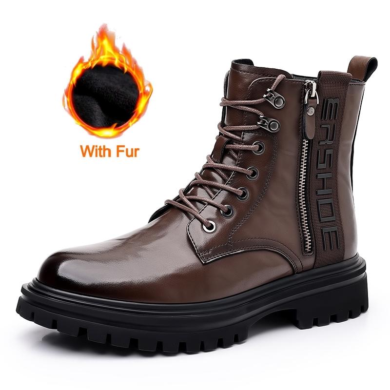 Роскошные брендовые зимние новые дизайнерские мужские ботинки из натуральной кожи, модные повседневные высокие короткие плюшевые мужские туфли на платформе с боковой молнией 44
Роскошные брендовые зимние новые дизайнерские мужские ботинки из натуральной кожи, модные повседневные высокие короткие плюшевые мужские туфли на платформе с боковой молнией 44