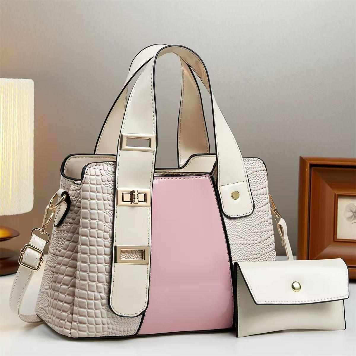 Dopamine Versatile Small Fresh Single Shoulder Cross Shoulder Women s Handbag Simple Texture Fashion Color blocked Women s Bag Length 28 width 13 height 21 коричневий
Dopamine Versatile Small Fresh Single Shoulder Cross Shoulder Women s Handbag Simple Texture Fashion Color blocked Women s Bag Length 28 width 13 height 21 коричневий