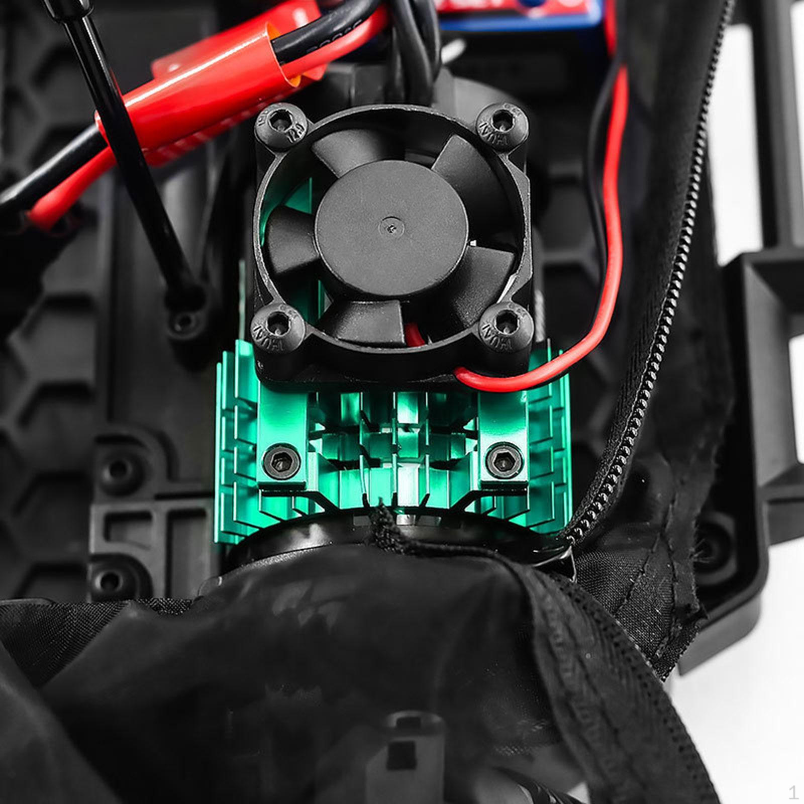 RC Car Cooling Dissipation Aluminum Alloy 13000RPM Motor Heat Sink System for 1/5 1/8 1/10 зелений
RC Car Cooling Dissipation Aluminum Alloy 13000RPM Motor Heat Sink System for 1/5 1/8 1/10 зелений