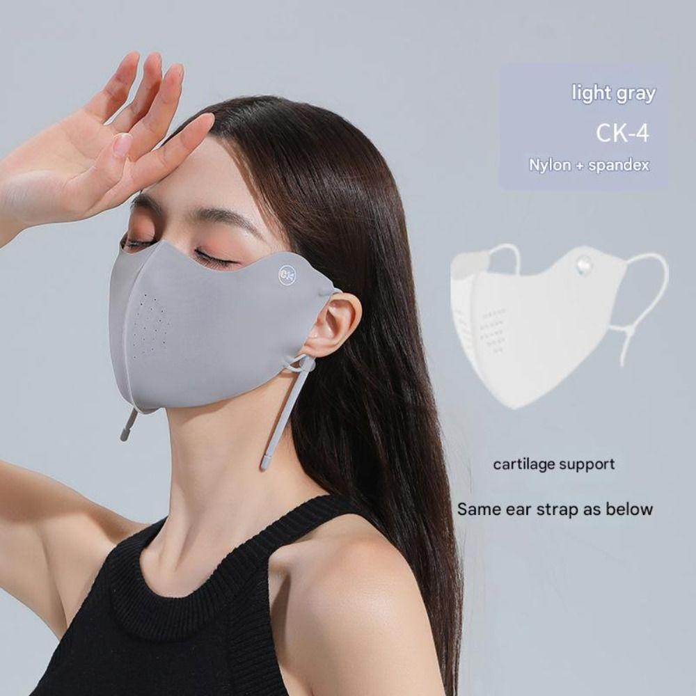 Anti-UV Riding Face Mask Traceless Sunscreen Mask Hot Ice Silk Mask Unisex чорний 
Anti-UV Riding Face Mask Traceless Sunscreen Mask Hot Ice Silk Mask Unisex чорний