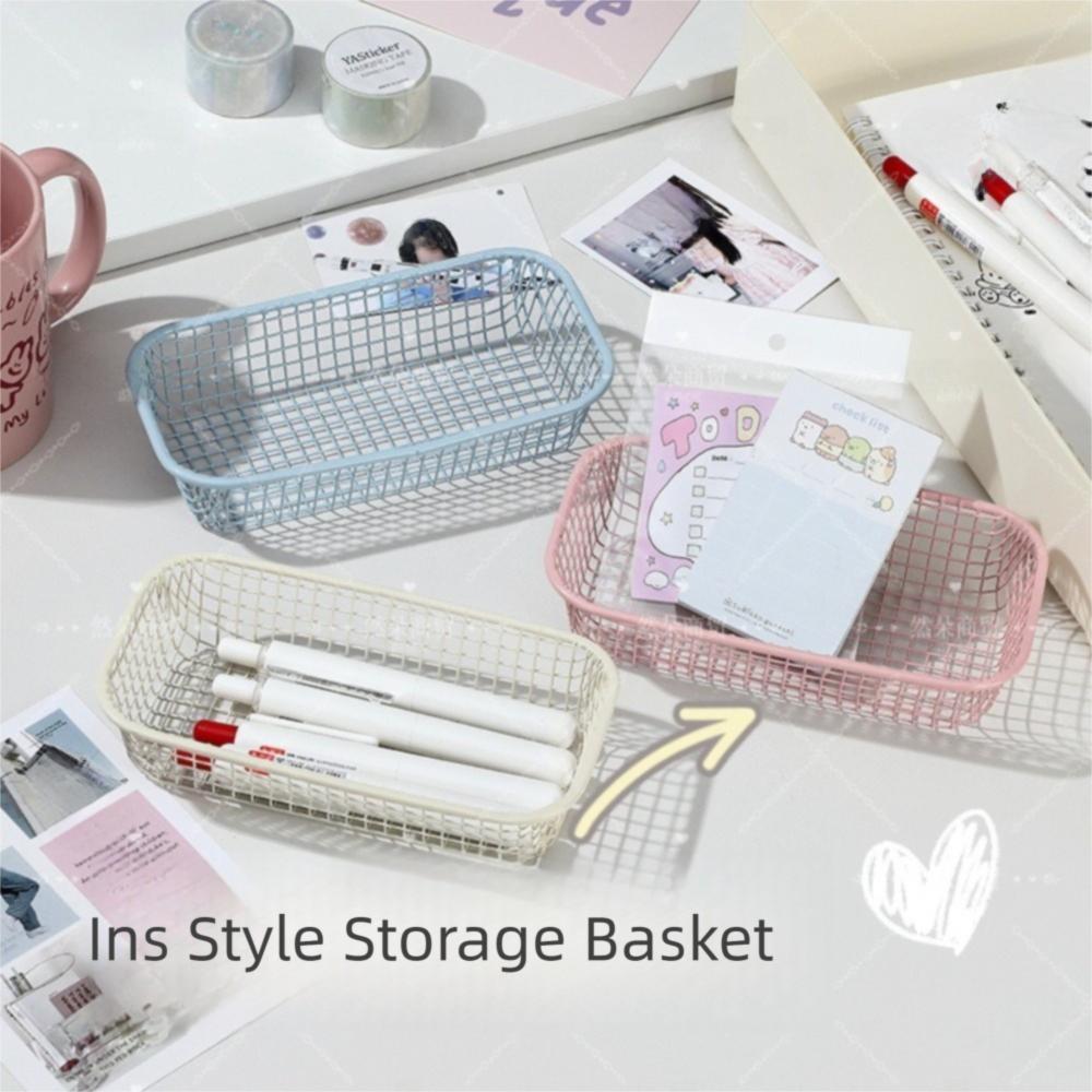Mini Storage Basket INS Make Up Sorting Holder New Organizer Basket Office Stationery жовтий
Mini Storage Basket INS Make Up Sorting Holder New Organizer Basket Office Stationery жовтий