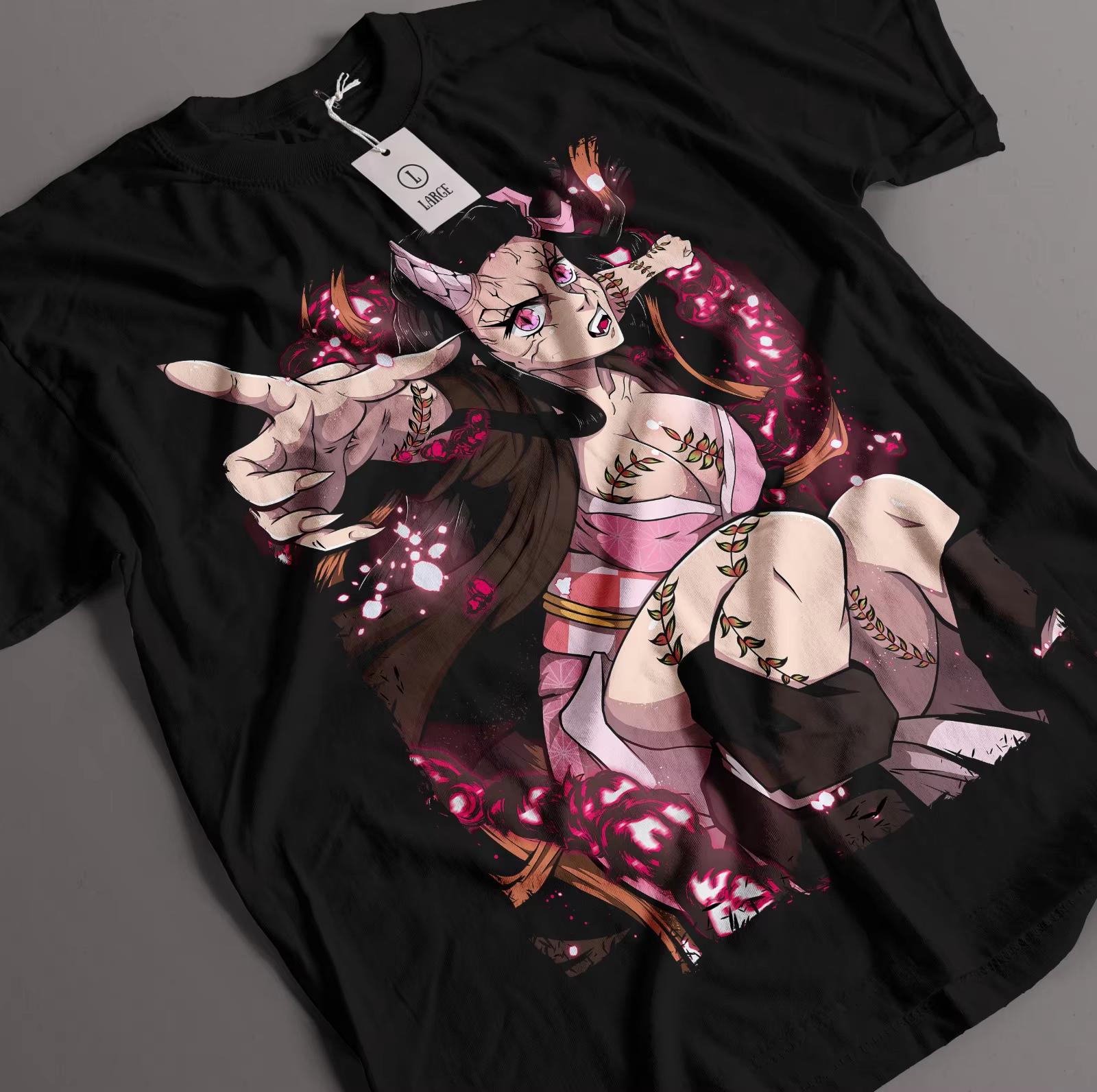Demon Slayer Anime Nezuko Kamado Printed Tshirt Unisexs and Womens Tshirt Unisexs Top Sports Tshirt 2026 Summer New Streetwear S
Demon Slayer Anime Nezuko Kamado Printed Tshirt Unisexs and Womens Tshirt Unisexs Top Sports Tshirt 2026 Summer New Streetwear S