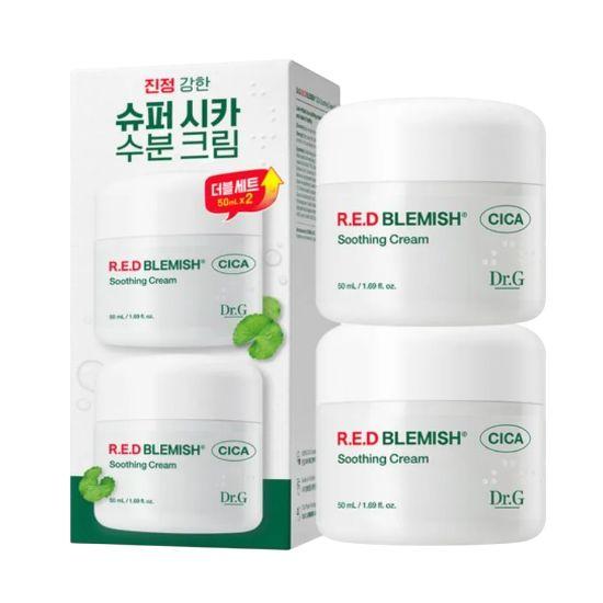 Dr.G Red Blemish Cica Soothing Cream 50ml (Set of 2) Cream 50ml (Set of 2)
Dr.G Red Blemish Cica Soothing Cream 50ml (Set of 2) Cream 50ml (Set of 2)