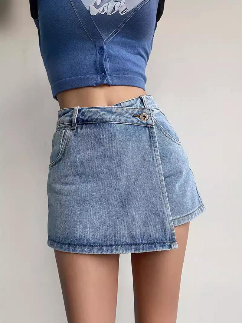 Women s High-Waist A-Line Denim Skirt - European & American Style, Anti-Exposure, Summer Hot Girl Design S
Women s High-Waist A-Line Denim Skirt - European & American Style, Anti-Exposure, Summer Hot Girl Design S