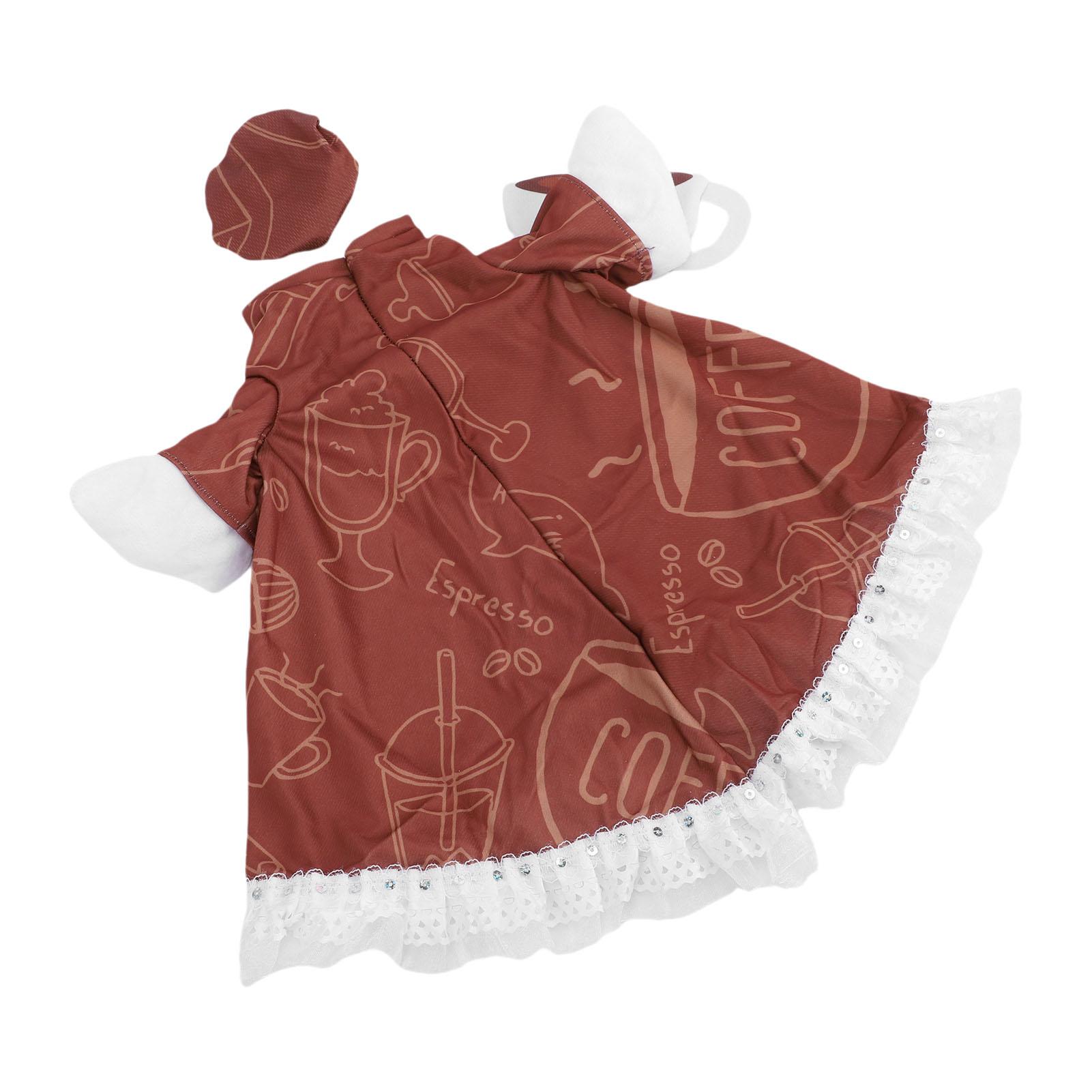 Porch Goose Outfits Cafe Geese Clothes Costume with Hat for 23 Inch Cement Goose Statue Outdoor Patio Garden Art Decoration Dark Brown
Porch Goose Outfits Cafe Geese Clothes Costume with Hat for 23 Inch Cement Goose Statue Outdoor Patio Garden Art Decoration Dark Brown