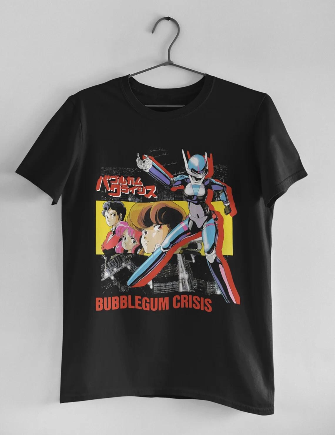 Bubblegum Crisis Унисекс Футболка Топы футболки Мужская Женская - Аниме 80-х - Винтажная Манга Эстетика - Мегазона S
Bubblegum Crisis Унисекс Футболка Топы футболки Мужская Женская - Аниме 80-х - Винтажная Манга Эстетика - Мегазона S