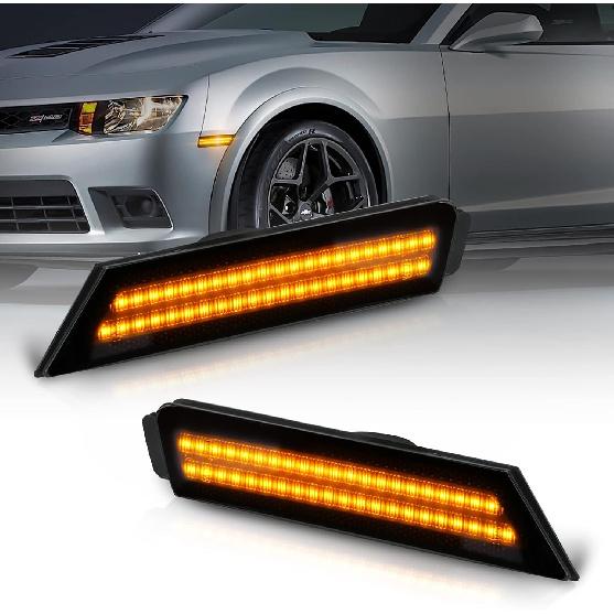 Bestview Side Marker Light Assembly Compatible with Chevy Camaro 2010 2011 2012 2013 2014 2015 Amber Front Red Rear Fender Side Marker Lamps янтарь
Bestview Side Marker Light Assembly Compatible with Chevy Camaro 2010 2011 2012 2013 2014 2015 Amber Front Red Rear Fender Side Marker Lamps янтарь