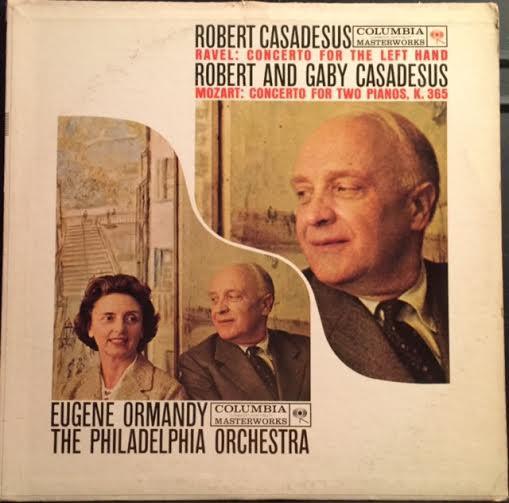 LP Record RAVEL MOZART ROBERT CASADESUS GA Concerto For The Left Hand Concert ML5674 COLUMBIA MASTE 1960 US Classical Used
LP Record RAVEL MOZART ROBERT CASADESUS GA Concerto For The Left Hand Concert ML5674 COLUMBIA MASTE 1960 US Classical Used