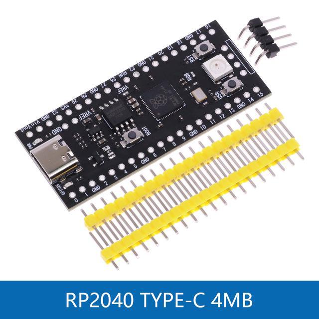 Основна плата YD-RP2040: Сумісний із Raspberry Pi Pico RP2 для MicroPython YD-RP2040 core development board 4mb
Основна плата YD-RP2040: Сумісний із Raspberry Pi Pico RP2 для MicroPython YD-RP2040 core development board 4mb