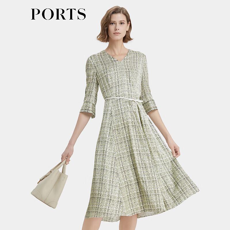 PORTS Elegant V-Neck Midi Dress with Belt XS
PORTS Elegant V-Neck Midi Dress with Belt XS