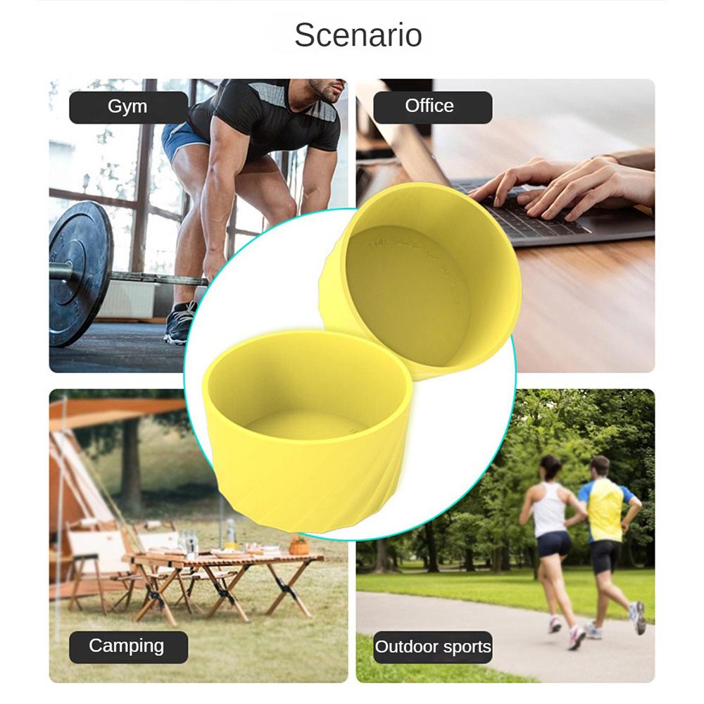 Silicone Cup Bottom Cover 7.8x4.3CM Heat Insulation Coaster Sleeve Water Bottle Cup Base Protective AntiSlip Bottom Sheath as shown чёрный
Silicone Cup Bottom Cover 7.8x4.3CM Heat Insulation Coaster Sleeve Water Bottle Cup Base Protective AntiSlip Bottom Sheath as shown чёрный