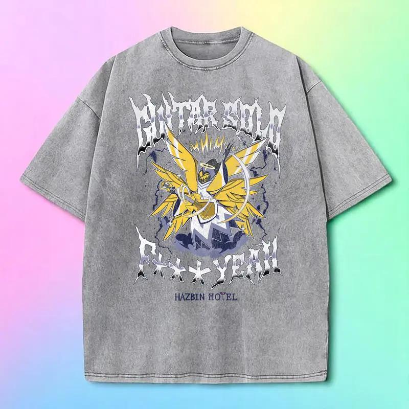Adam The Exorcist Hazbin Hotel Anime Tshirt Men Women Clothing Vintage Washed Oversized T shirt Short Sleeve Cotton Tees Tops S
Adam The Exorcist Hazbin Hotel Anime Tshirt Men Women Clothing Vintage Washed Oversized T shirt Short Sleeve Cotton Tees Tops S