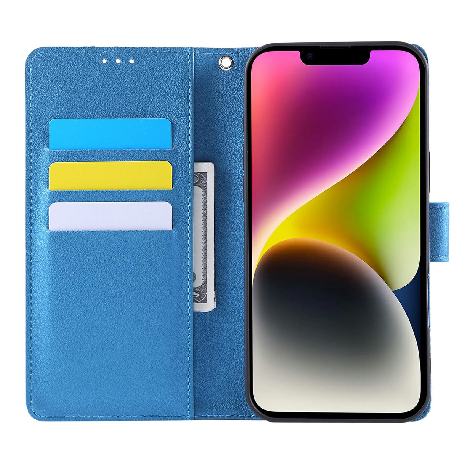 For iPhone 14/13 Case Rose Flower PU Leather Wallet Phone Cover with 3 Card Slots Dark Purple
For iPhone 14/13 Case Rose Flower PU Leather Wallet Phone Cover with 3 Card Slots Dark Purple