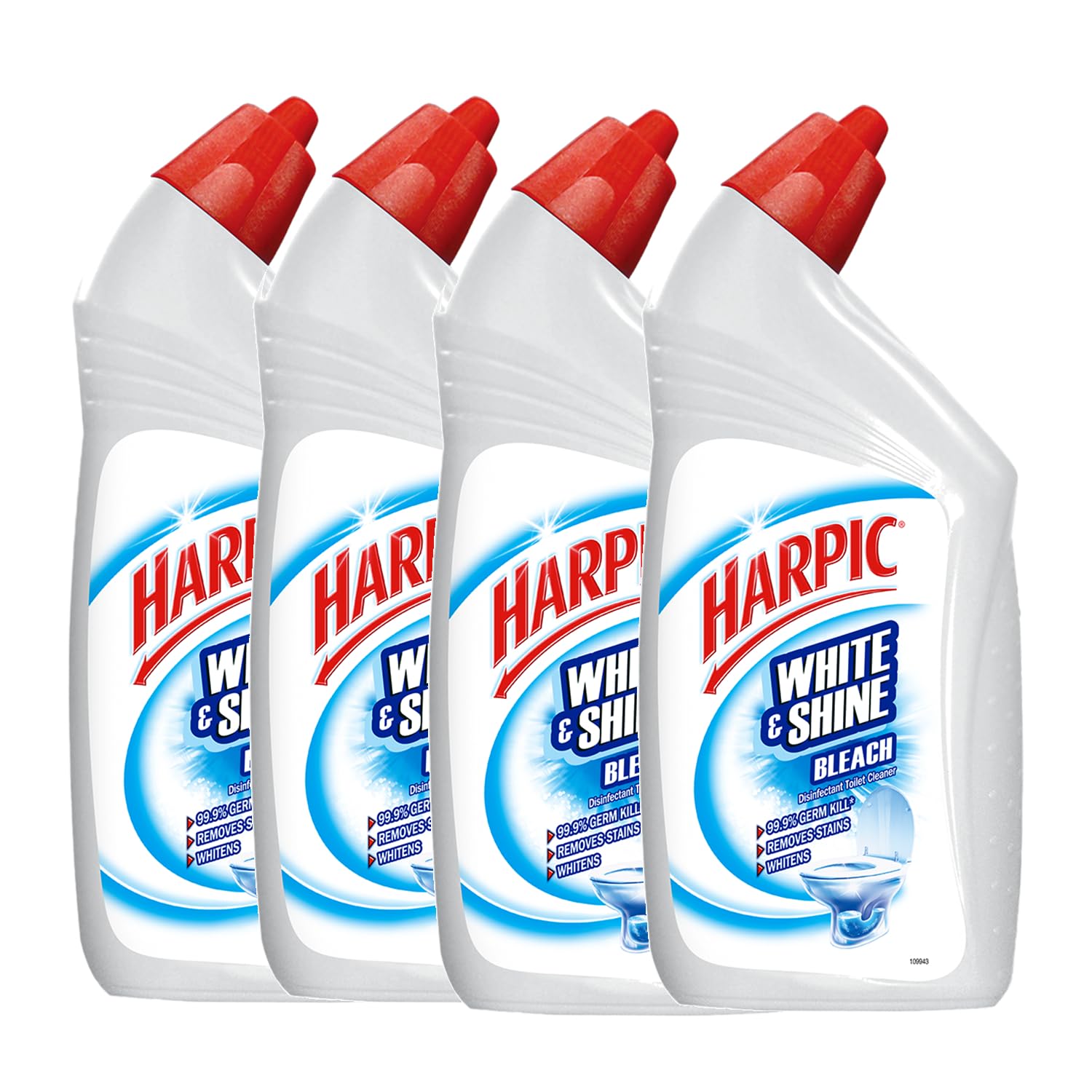 Harpic White and Shine Disinfectant Toilet Cleaner Bleach - 500 ml (Pack of 4) | India s # 1 Toilet Cleaner
Harpic White and Shine Disinfectant Toilet Cleaner Bleach - 500 ml (Pack of 4) | India s # 1 Toilet Cleaner