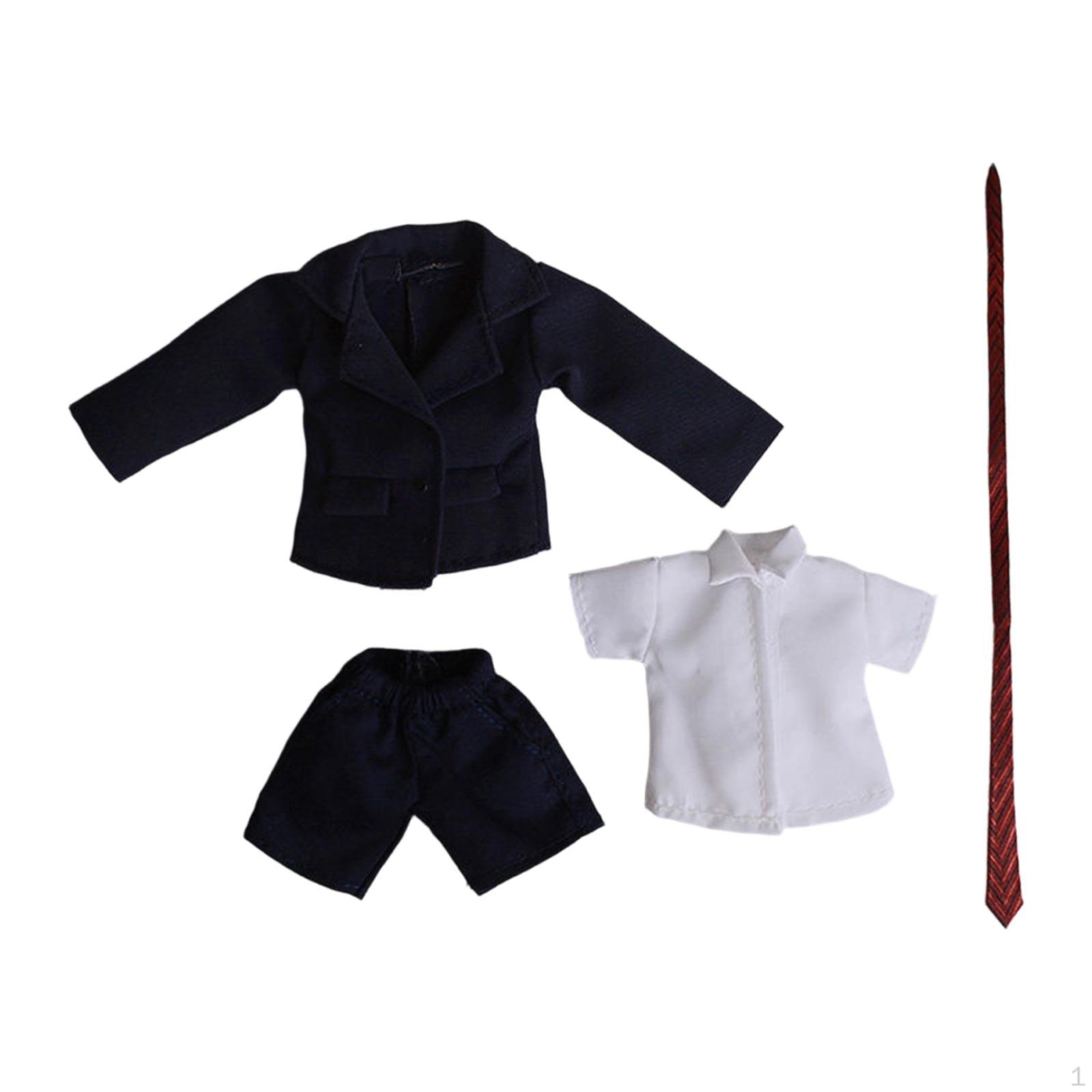 1/12 BJD Figure Suit Short Sleeve Shirt Shorts Practical Accessories Durability Premium темно-синий
1/12 BJD Figure Suit Short Sleeve Shirt Shorts Practical Accessories Durability Premium темно-синий