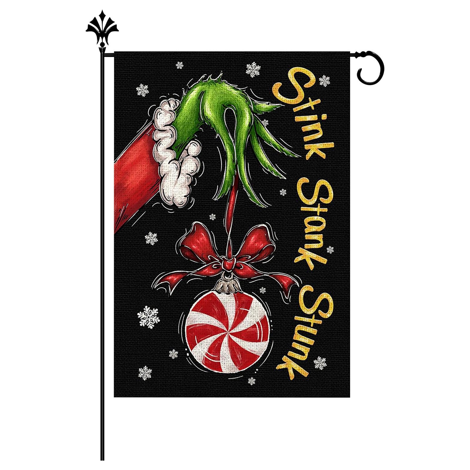 Садовый флаг Рождественский садовый декор на открытом воздухе One Size
Садовый флаг Рождественский садовый декор на открытом воздухе One Size