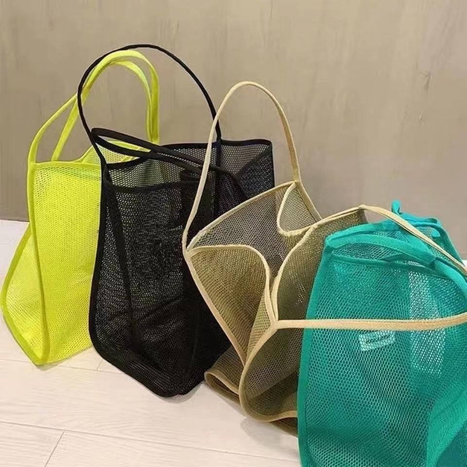 Trendy Transparent Mesh Crossbody Bag - Lightweight, Versatile, Large Capacity for Travel and Shopping
Trendy Transparent Mesh Crossbody Bag - Lightweight, Versatile, Large Capacity for Travel and Shopping