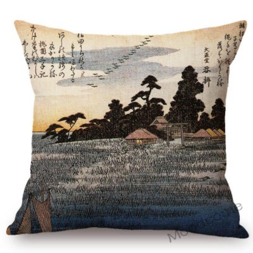Японський Ando Hiroshige Ukiyoe Азійське мистецтво Гейша Вінтаж Екзотичні прикраси Диван Наволочка Автомобіль Подушка Лляна Подушка Чохол 450mm*450mm
Японський Ando Hiroshige Ukiyoe Азійське мистецтво Гейша Вінтаж Екзотичні прикраси Диван Наволочка Автомобіль Подушка Лляна Подушка Чохол 450mm*450mm