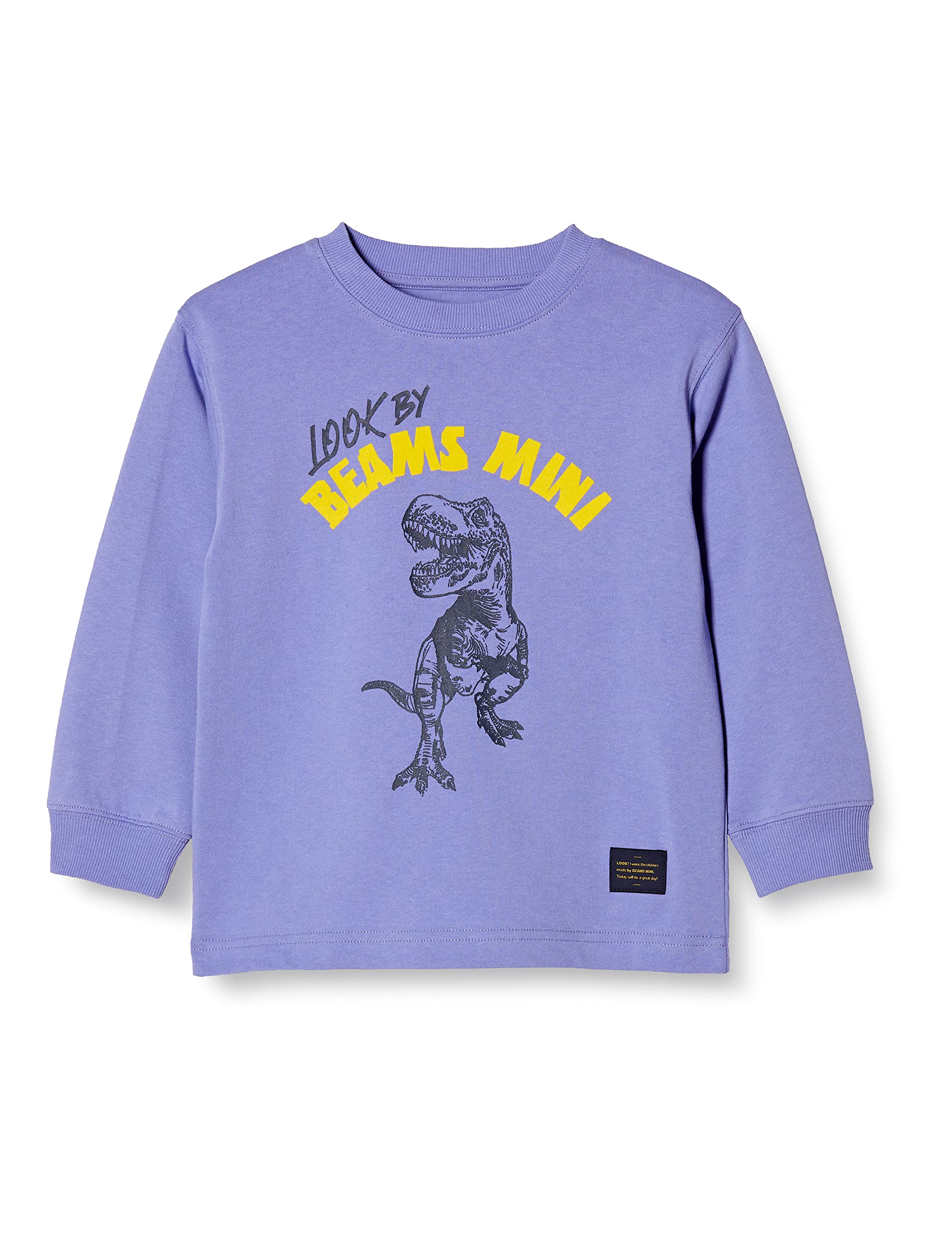 Look by Beams Mini Свитшот с принтом динозавров, с круглым вырезом, размер 100, детский, лавандовый,
Look by Beams Mini Свитшот с принтом динозавров, с круглым вырезом, размер 100, детский, лавандовый,