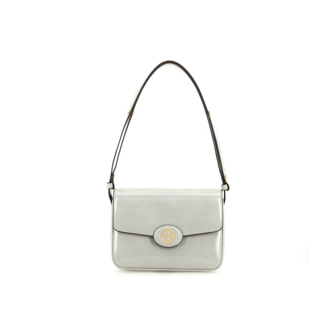 Tory Burch Robinson 21 Magnetic Flap Closure Adjustable Shoulder Strap Leather Crossbody Bag Women Bags Light-Gray 143122-021 Basic Set (Bag+Dust Bag)
Tory Burch Robinson 21 Magnetic Flap Closure Adjustable Shoulder Strap Leather Crossbody Bag Women Bags Light-Gray 143122-021 Basic Set (Bag+Dust Bag)