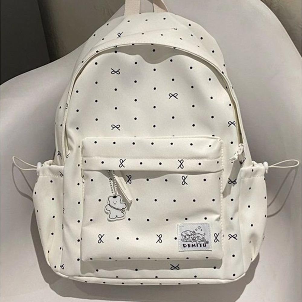 Cute Large Capacity Bow Backpack Ultra-light Nylon Girls Backpack Breathable Travel Bag
Cute Large Capacity Bow Backpack Ultra-light Nylon Girls Backpack Breathable Travel Bag