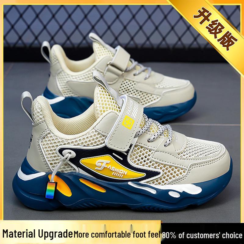 2025 Boys Breathable Mesh Summer Sandals - Soft Sole Sports Shoes for Kids Size 35
2025 Boys Breathable Mesh Summer Sandals - Soft Sole Sports Shoes for Kids Size 35