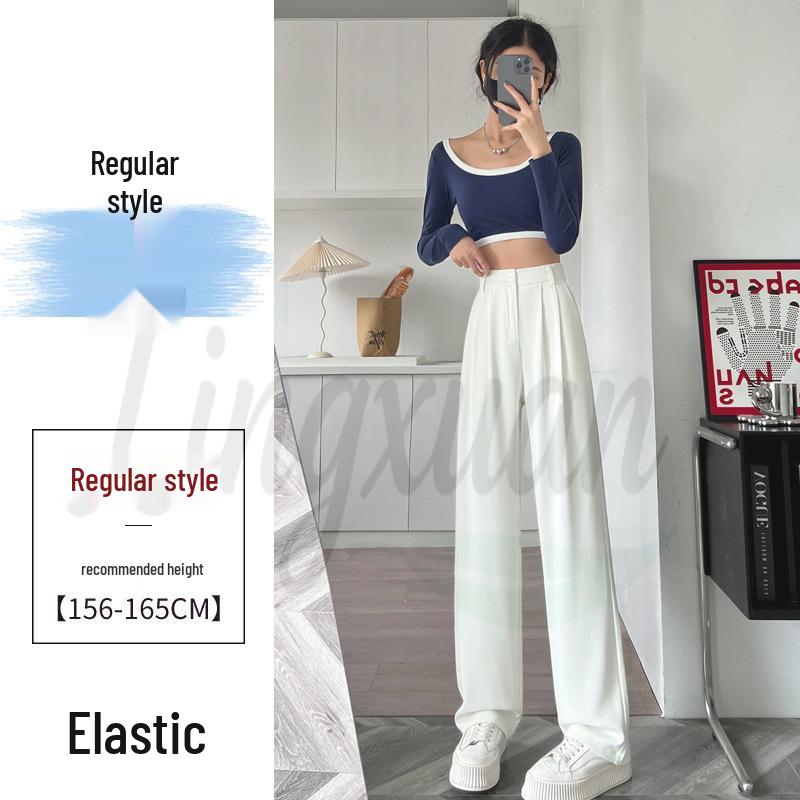 Women s High-Waist Wide-Leg Black Floor-Length Pants - Spring/Summer Casual Slimming Fit L
Women s High-Waist Wide-Leg Black Floor-Length Pants - Spring/Summer Casual Slimming Fit L