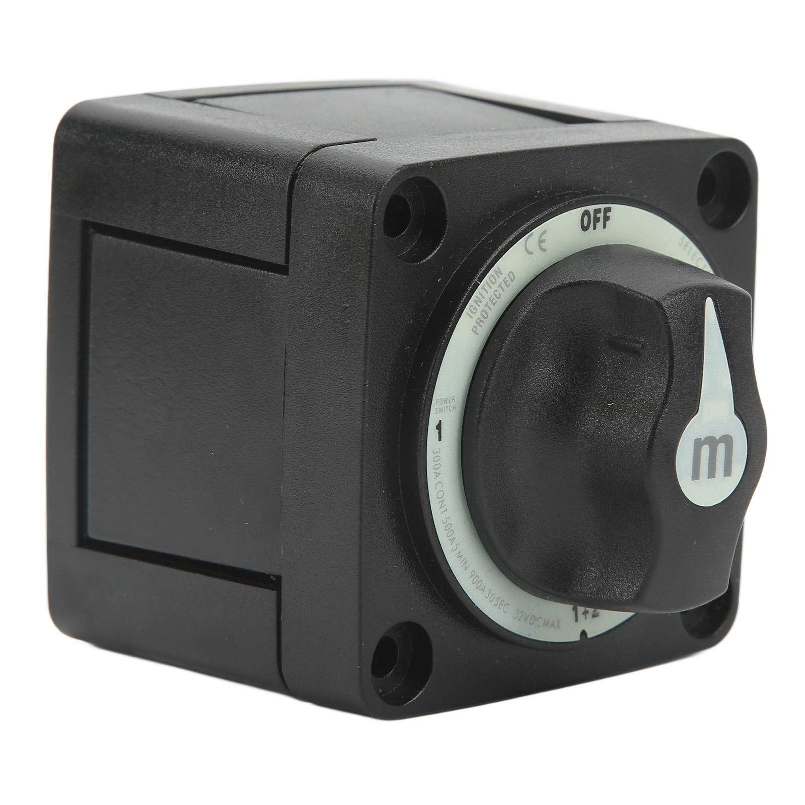 Переключатель выбора аккумулятора для морского судна, 4-позиционный выключатель цепи питания для катера, автофургона
Переключатель выбора аккумулятора для морского судна, 4-позиционный выключатель цепи питания для катера, автофургона