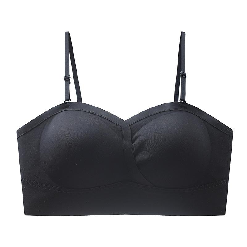 Jelly glue beautiful back new summer fixed thin cup, big chest shows small chest, big U backless bra cover gathers XL чорний
Jelly glue beautiful back new summer fixed thin cup, big chest shows small chest, big U backless bra cover gathers XL чорний