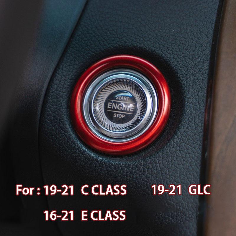 For Mercedes Benz GLC C E Class W213 W205 X253, Car Ignition Device One Button Start Stop Switch Buttons Ring Frame Cover червоний
For Mercedes Benz GLC C E Class W213 W205 X253, Car Ignition Device One Button Start Stop Switch Buttons Ring Frame Cover червоний