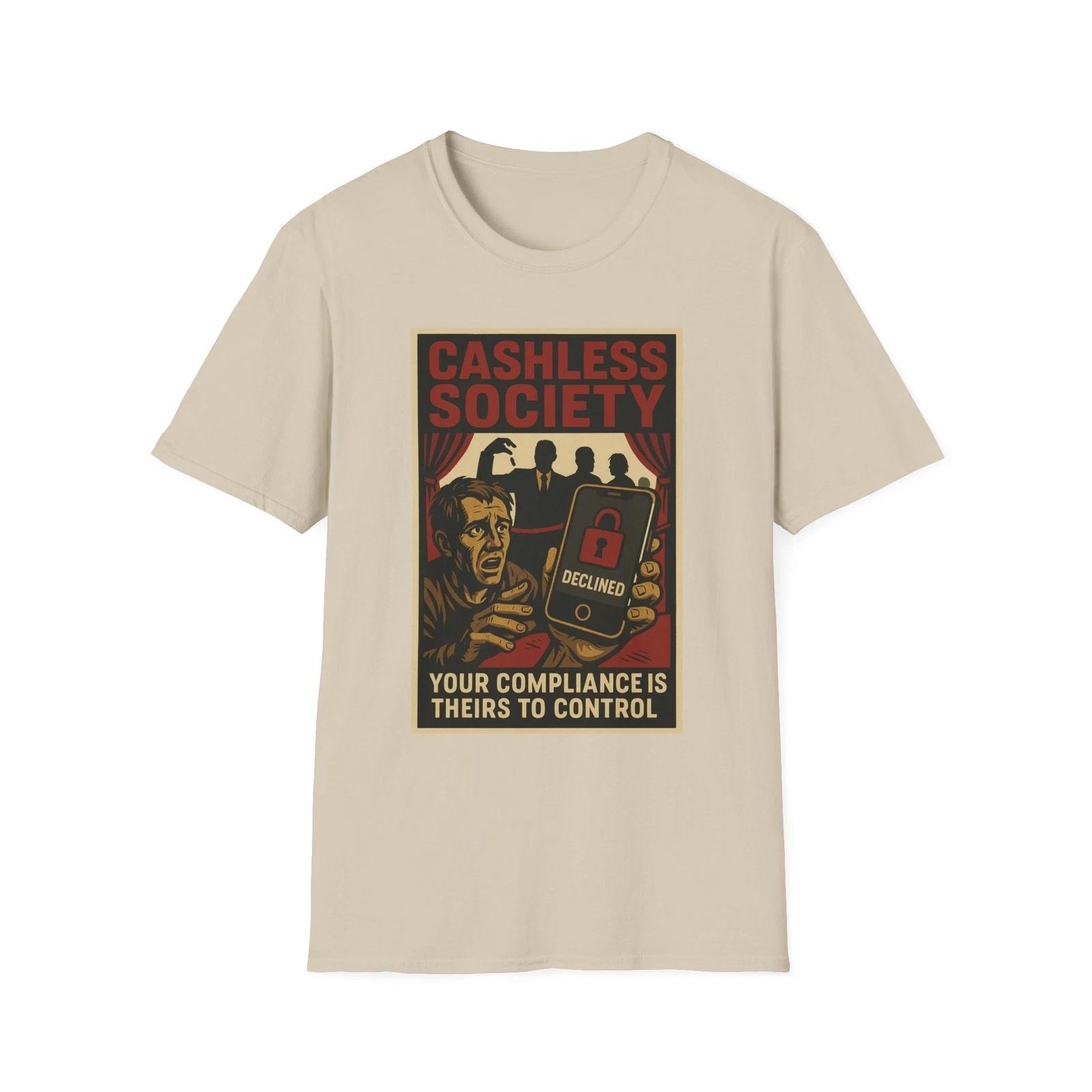 Cashless Society Shirt, Stop Agenda 2030, Red Pill Shirt, Patriotic Tee, USA XL
Cashless Society Shirt, Stop Agenda 2030, Red Pill Shirt, Patriotic Tee, USA XL