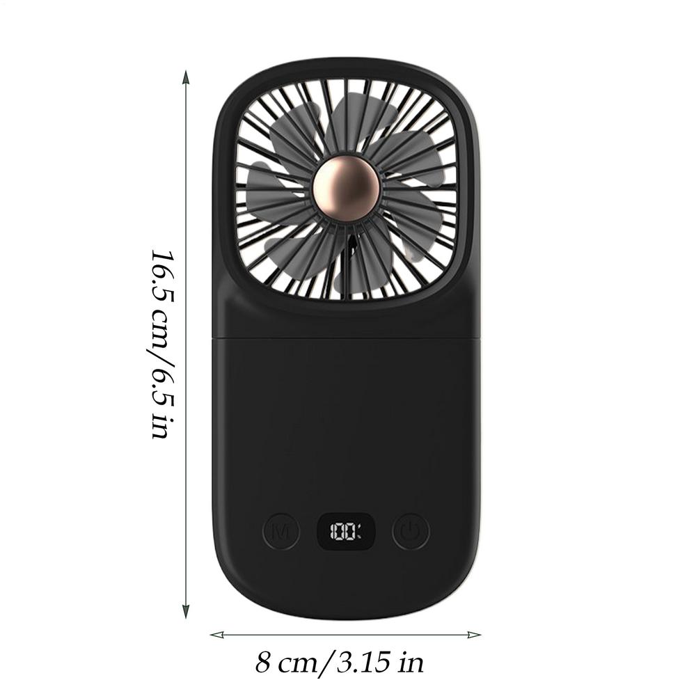 Portable Handheld Fan Folding Small Desk Fan with Digital Display Cool Down Gadget Cooling Blower For Indoor Outdoor Hot Weather чорний
Portable Handheld Fan Folding Small Desk Fan with Digital Display Cool Down Gadget Cooling Blower For Indoor Outdoor Hot Weather чорний