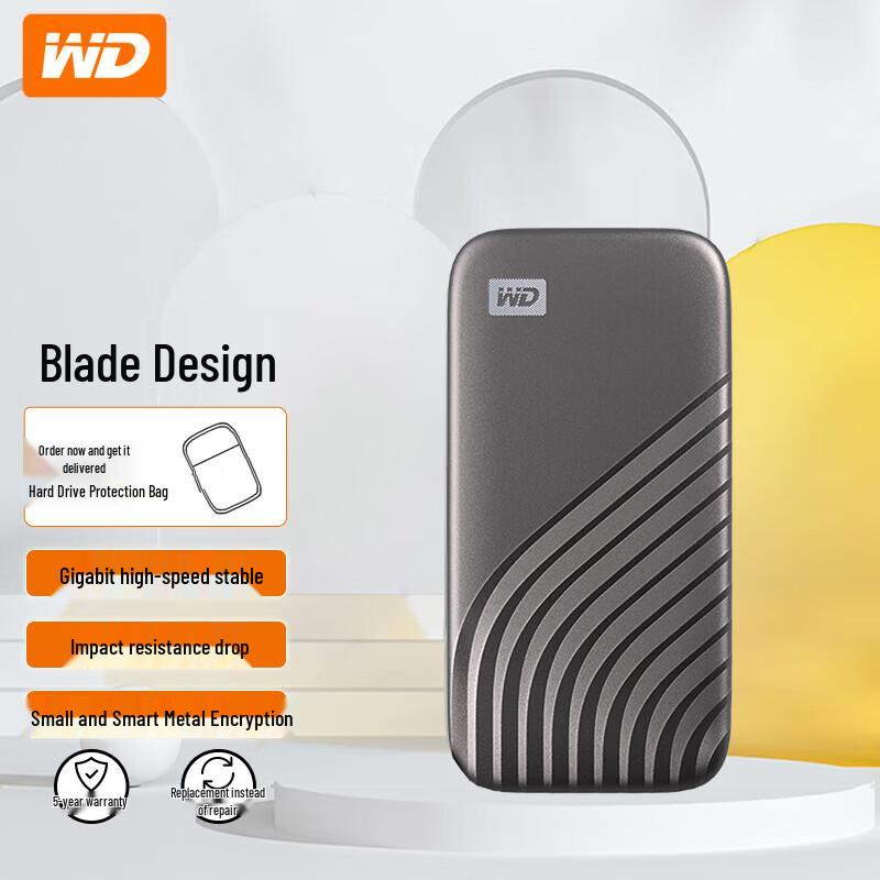 WD My Passport Portable SSD
WD My Passport Portable SSD