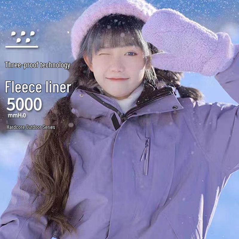 Absolutely Purple Women’s 3-in-1 Fully Heat-Sealed Waterproof Mountaineering Jacket, Autumn/Winter 2024 Edition L
Absolutely Purple Women’s 3-in-1 Fully Heat-Sealed Waterproof Mountaineering Jacket, Autumn/Winter 2024 Edition L