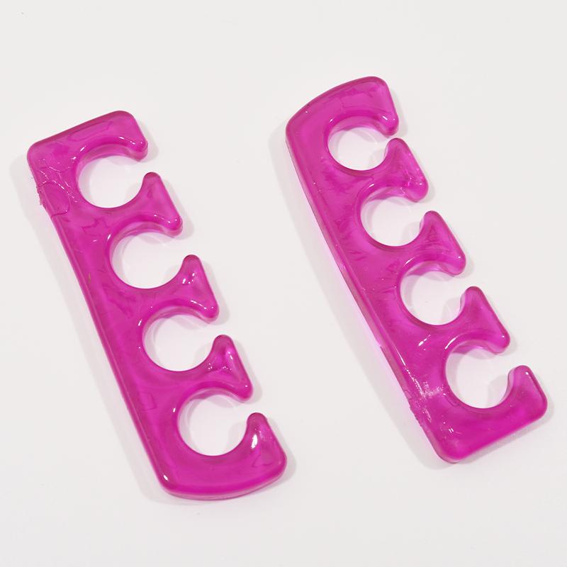2pcs Soft Silicone Finger Toe Separator Soft-Silicon 5 Colors Flexible Finger Toe Spacers for Nail Polish Pedicure Tools
2pcs Soft Silicone Finger Toe Separator Soft-Silicon 5 Colors Flexible Finger Toe Spacers for Nail Polish Pedicure Tools