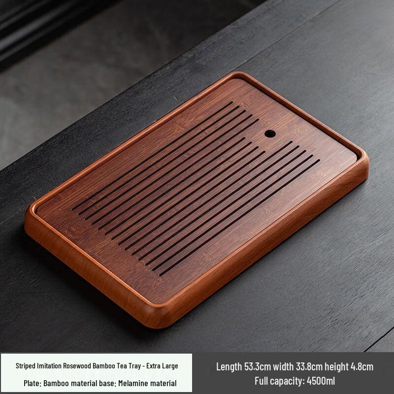 Compact Rectangular Melamine Tea Tray
Compact Rectangular Melamine Tea Tray