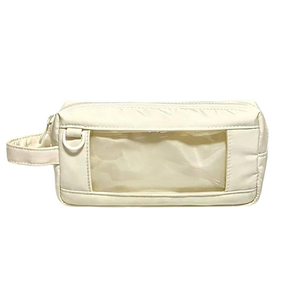 Large Capacity Pen Bag with Clear Window Stationery Bag Pencil Case School Supplies бежевый
Large Capacity Pen Bag with Clear Window Stationery Bag Pencil Case School Supplies бежевый