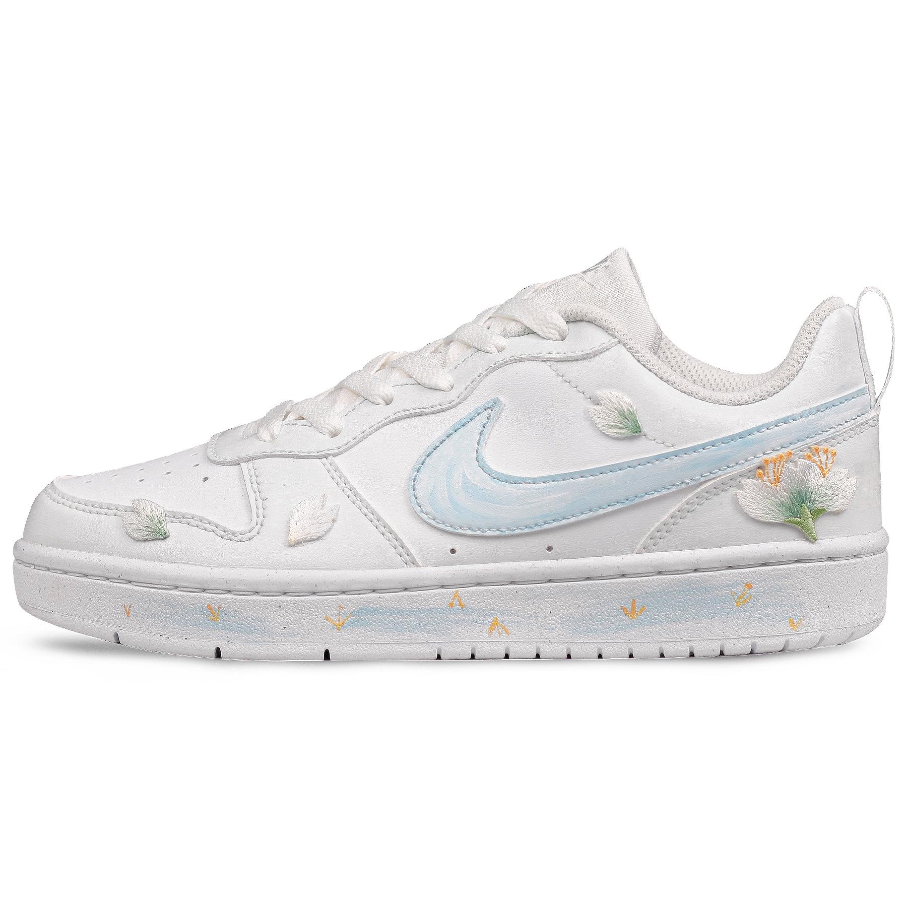 Nike Court Borough Low top Skateboard Shoes GS White Blue BQ5448-100(Team41-) 38
Nike Court Borough Low top Skateboard Shoes GS White Blue BQ5448-100(Team41-) 38
