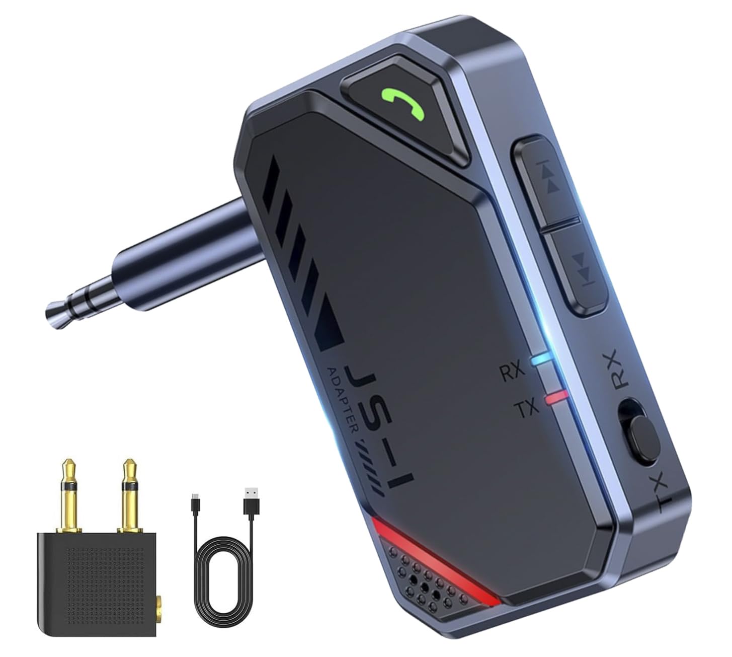 Bluetooth Transmitter for 18 hours Bluetooth receiver music earphone suitable for can be used while charging 5.4 TV, playback, receiver, ultra-compact
Bluetooth Transmitter for 18 hours Bluetooth receiver music earphone suitable for can be used while charging 5.4 TV, playback, receiver, ultra-compact