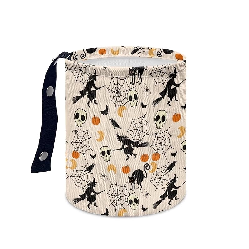 Daisy Cute Collapsible Portable Trash Can for Car Front Seat, Back Seat, Floor, Headrest Rubbish Bin Halloween Skull Spider We
Daisy Cute Collapsible Portable Trash Can for Car Front Seat, Back Seat, Floor, Headrest Rubbish Bin Halloween Skull Spider We