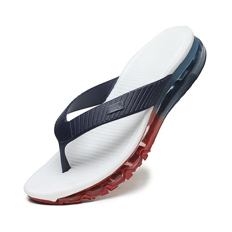 Unisex Full-Palm Air Cushion Beach Flip-Flops - Soft, Flat Summer Sandals for Men & Women 42 білий/Темно-синій
Unisex Full-Palm Air Cushion Beach Flip-Flops - Soft, Flat Summer Sandals for Men & Women 42 білий/Темно-синій