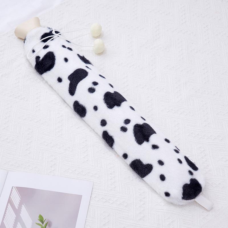 Зимняя теплая грелка для горячей воды, студенческое общежитие, наполняемая водой длинная грелка на кровать, теплый стеганый артефакт того же стиля 60cm