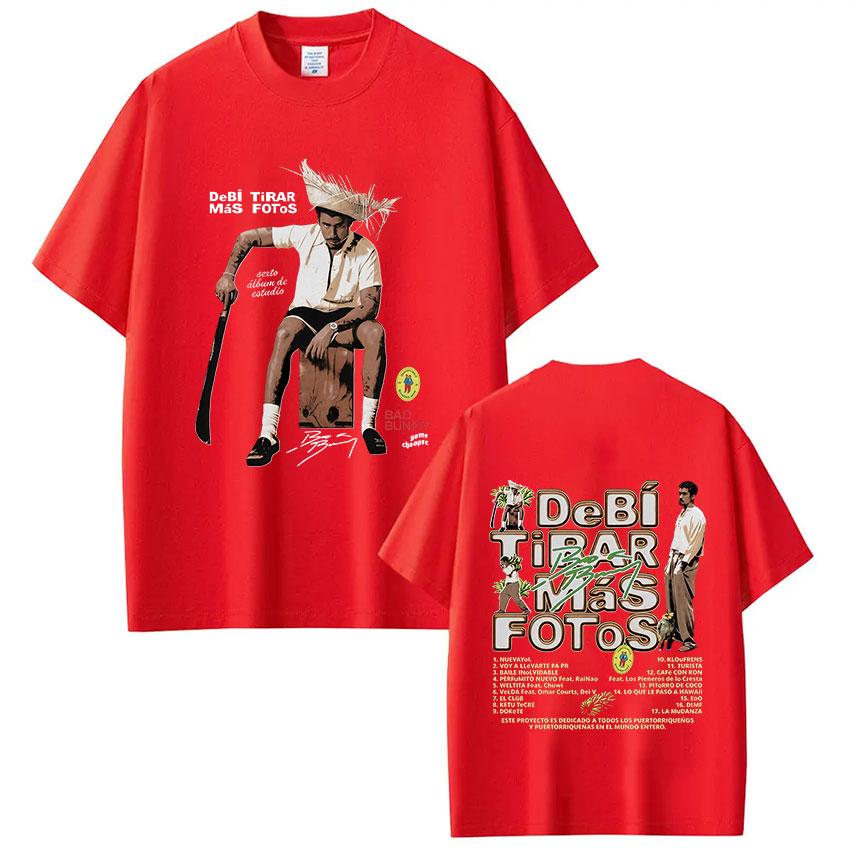 ZX Rapper Bad Bunny Debi Tirar Mas Fotos DTMF Tshirt Men Women Clothing Fashion Hip Hop Short Sleeve Tshirts Harajuku Streetwear S
ZX Rapper Bad Bunny Debi Tirar Mas Fotos DTMF Tshirt Men Women Clothing Fashion Hip Hop Short Sleeve Tshirts Harajuku Streetwear S