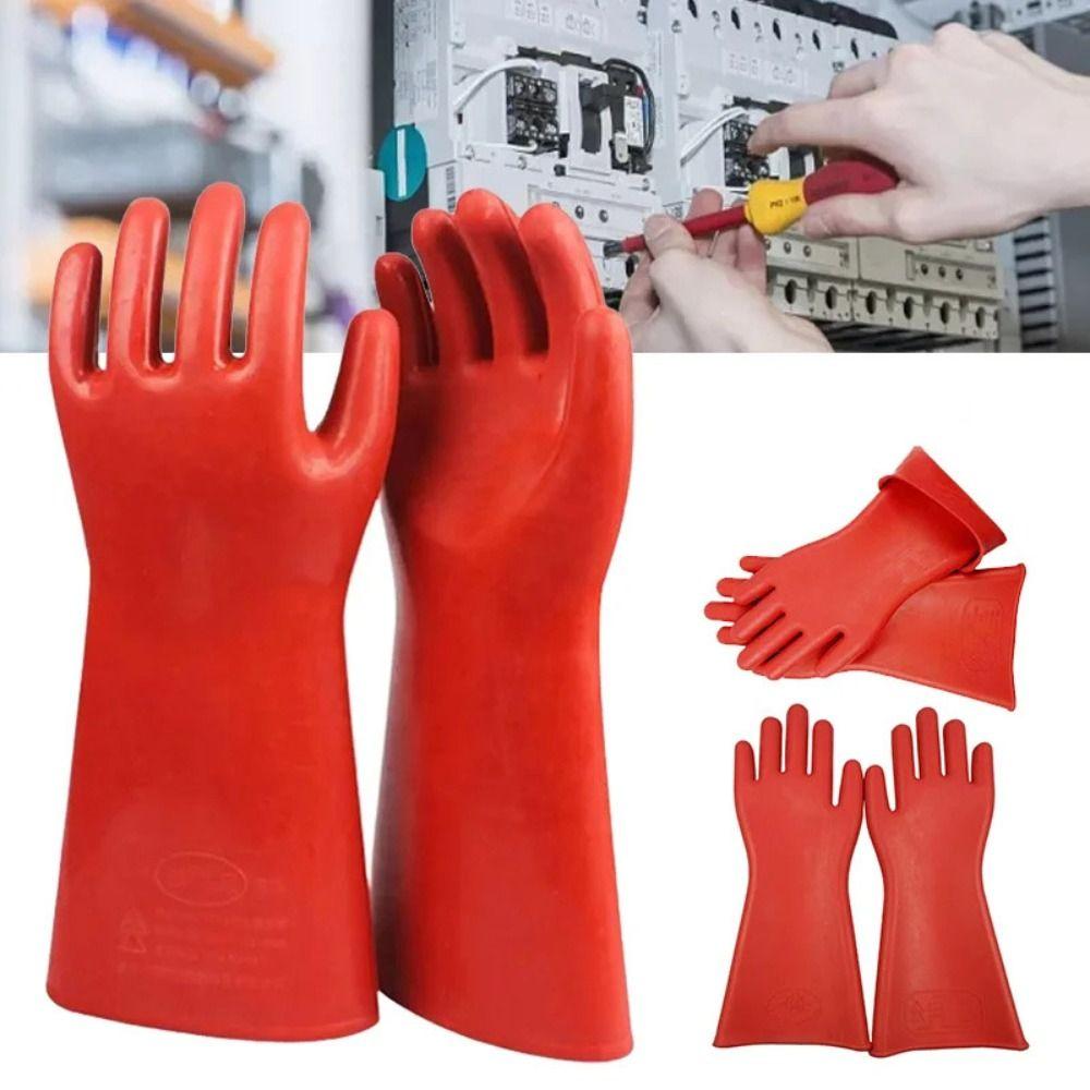 1 Pair Anti-electricity Protect Electrical Insulating Gloves Breathable Work Gloves Electrical 5kv
1 Pair Anti-electricity Protect Electrical Insulating Gloves Breathable Work Gloves Electrical 5kv