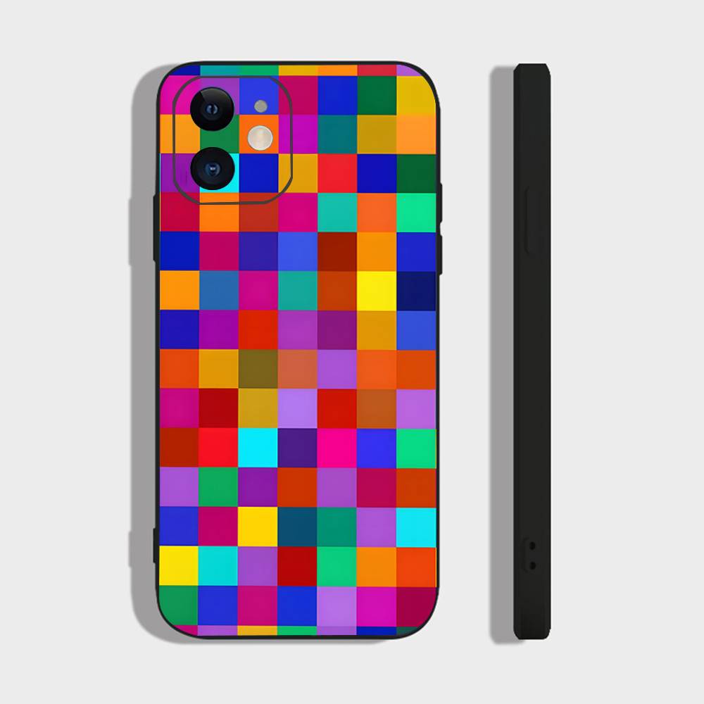 Color Lattice Phone Case For IPhone 17 Air 16 15 14 13 Pro Max 11 12 Black Silicone Cover IPHONE 11PRO
Color Lattice Phone Case For IPhone 17 Air 16 15 14 13 Pro Max 11 12 Black Silicone Cover IPHONE 11PRO