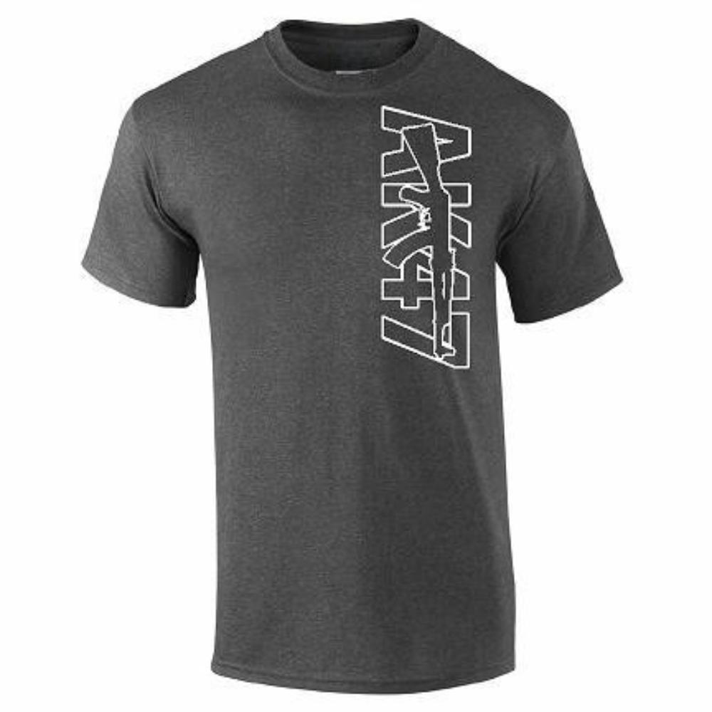 Vintage AK47 Out Line TShirt Woman Man Summer Fashion Casual High Quality Cotton T Shirts Streetwear Outdoors Tops Tee S
Vintage AK47 Out Line TShirt Woman Man Summer Fashion Casual High Quality Cotton T Shirts Streetwear Outdoors Tops Tee S