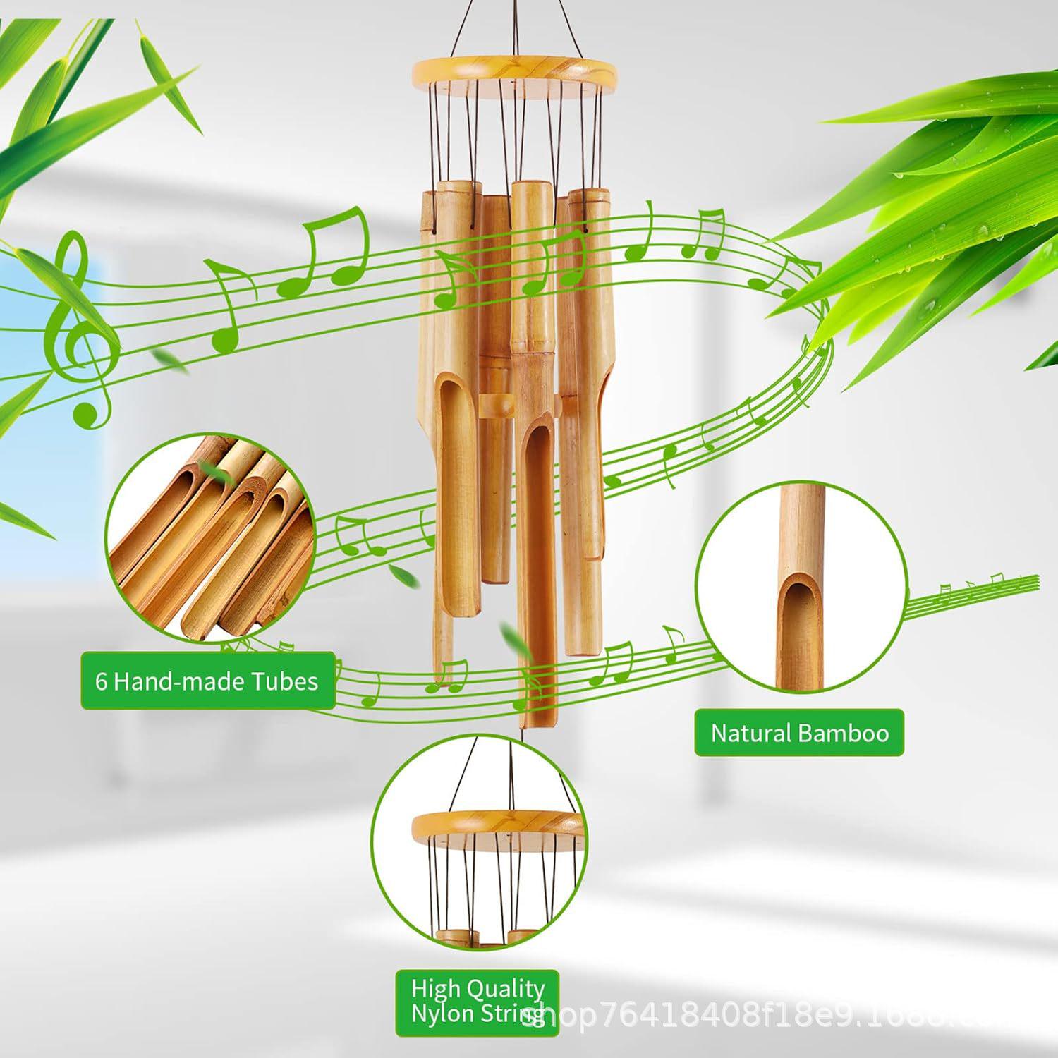 Top-Selling Bamboo Wind Chimes: Classic, Elegant Garden Ornaments 32 inches
Top-Selling Bamboo Wind Chimes: Classic, Elegant Garden Ornaments 32 inches