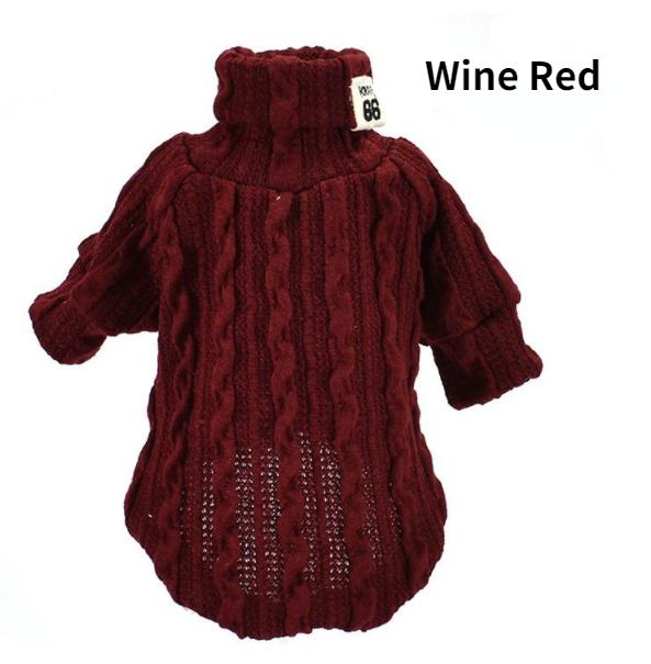 Pet Turtleneck Knitted Sweater Autumn Winter Warm Pet Puppy Dog Clothes for Small Dogs French Bulldog Dog Costume XS 1KG-1.5KG вино красного
Pet Turtleneck Knitted Sweater Autumn Winter Warm Pet Puppy Dog Clothes for Small Dogs French Bulldog Dog Costume XS 1KG-1.5KG вино красного