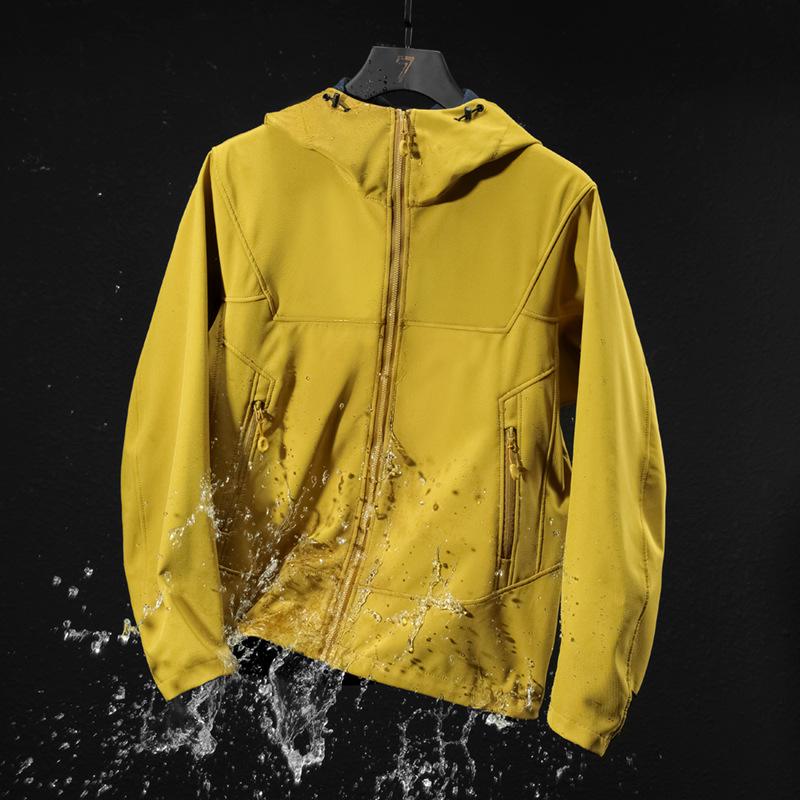 Unisex Softshell Jacket - Spring/Autumn Outdoor Windproof Waterproof Fleece Lined L чорний
Unisex Softshell Jacket - Spring/Autumn Outdoor Windproof Waterproof Fleece Lined L чорний