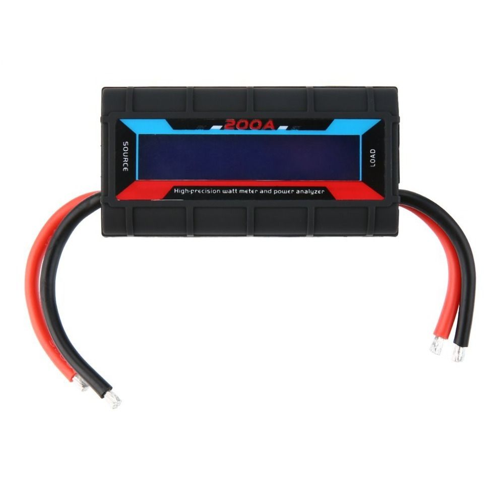 Digital Power Analyzer LCD Detector High-precision Solar Power Analyser Ammeter чорний
Digital Power Analyzer LCD Detector High-precision Solar Power Analyser Ammeter чорний